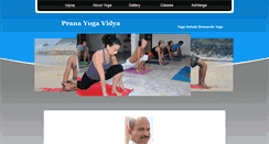 Desktop Screenshot of pranayogavidya.com