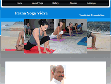 Tablet Screenshot of pranayogavidya.com